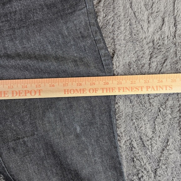 GAP Womens Size 8 29 Charcoal Grey‎ Curvy Fit Flare Pants Casual Trouser Jeans - Picture 9 of 10